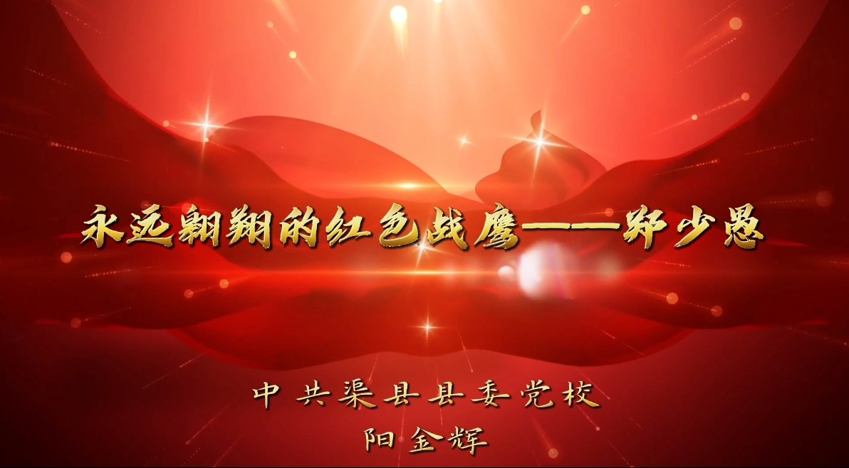 永远翱翔的红色战鹰郑少愚